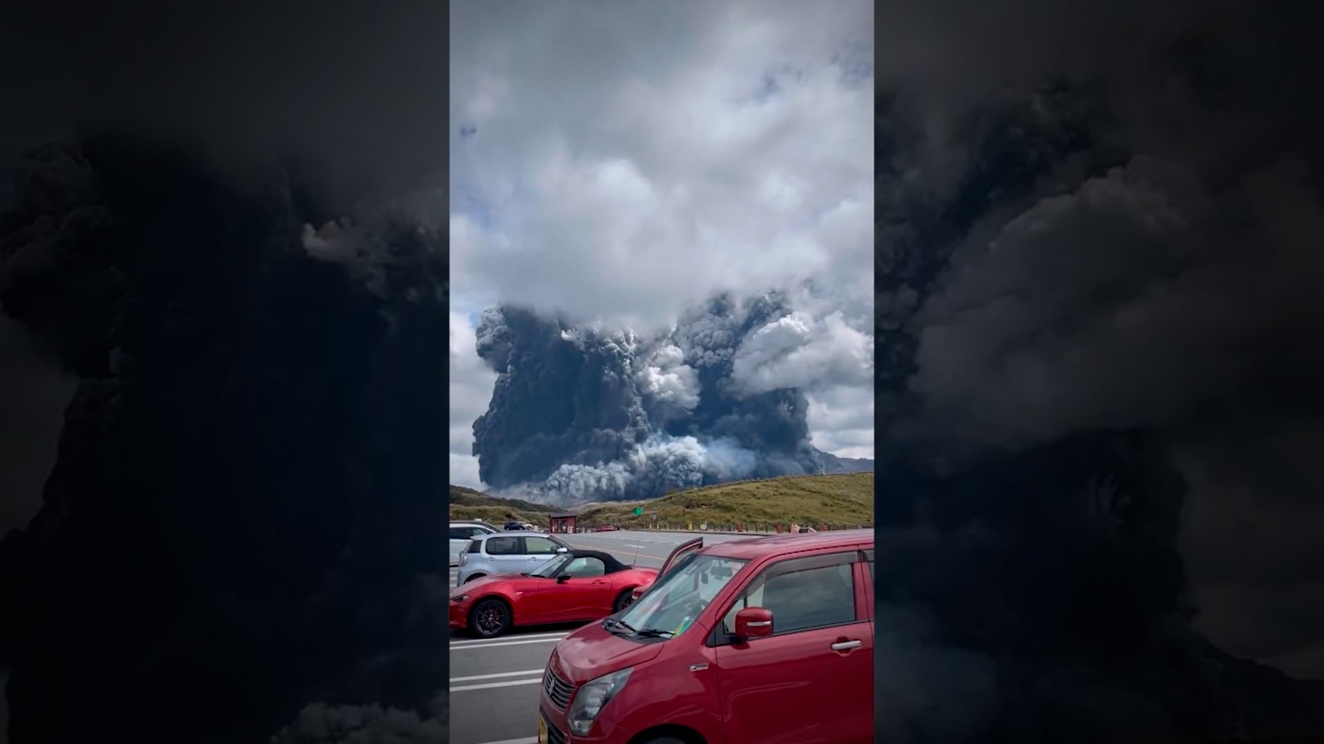 Vídeo: Vulcão Monte Aso entra em erupção no Japão, fumaça sobe mais de 3Km de altura