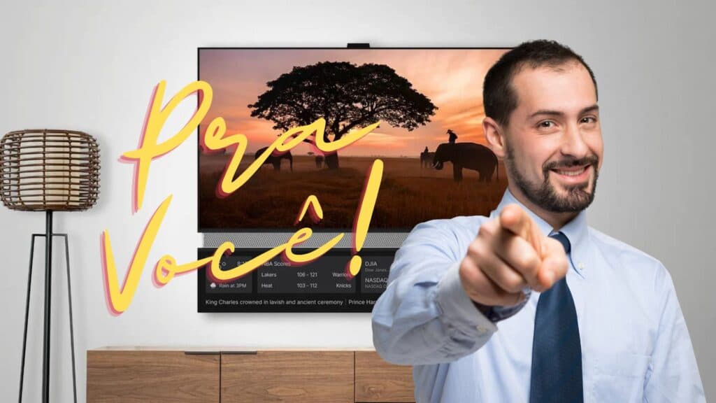 TV DE GRAÇA: Startup pretende distribuir 500 mil aparelhos 4K de 55 polegadas, entenda