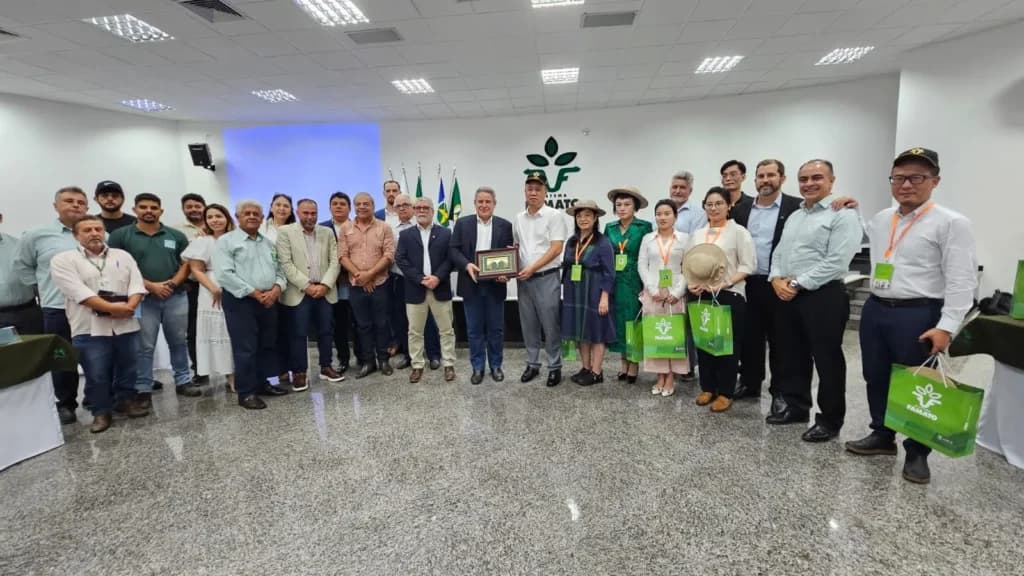 Comissão Chinesa de Zhuhai visita Famato fortalecendo relações comerciais com Mato Grosso