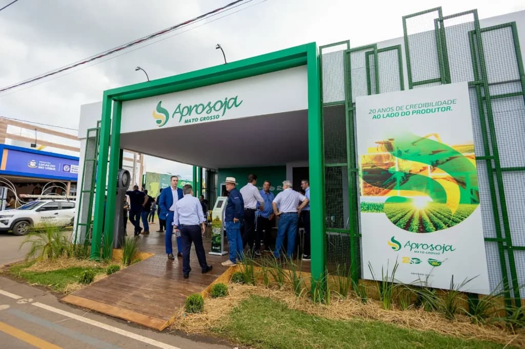 Aprosoja MT participa da Show Safra em Lucas do Rio Verde