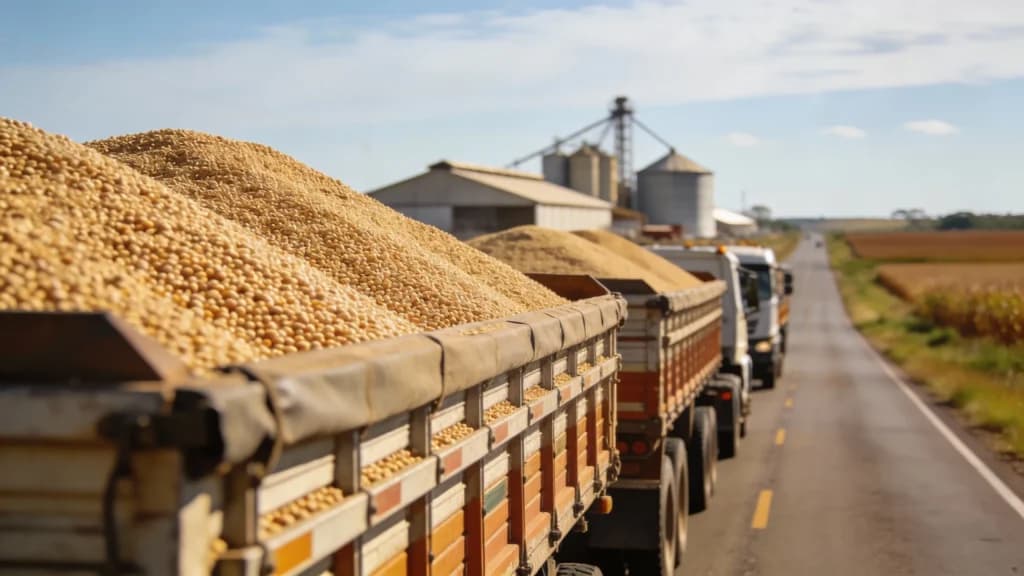 Frete agrícola sobe e come margem do produtor, veja antes de comercializar