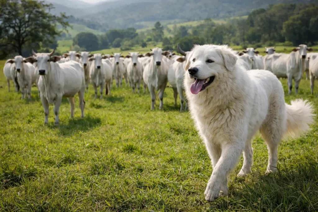 O guardião silencioso: A importância do Pastor Maremano Abruzês na pecuária