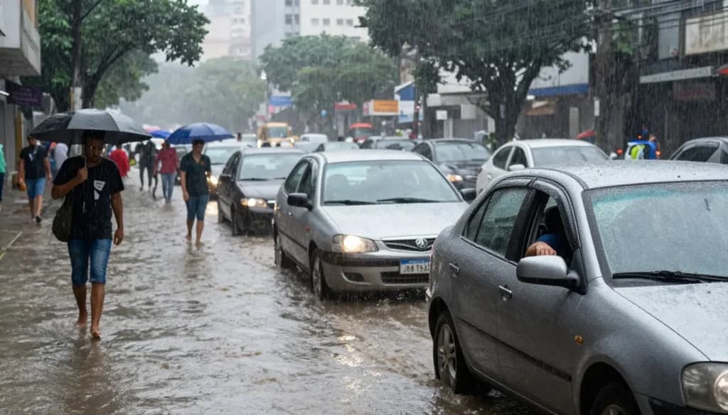 Alerta extremo em SP: Chuvas fortes e risco de alagamentos