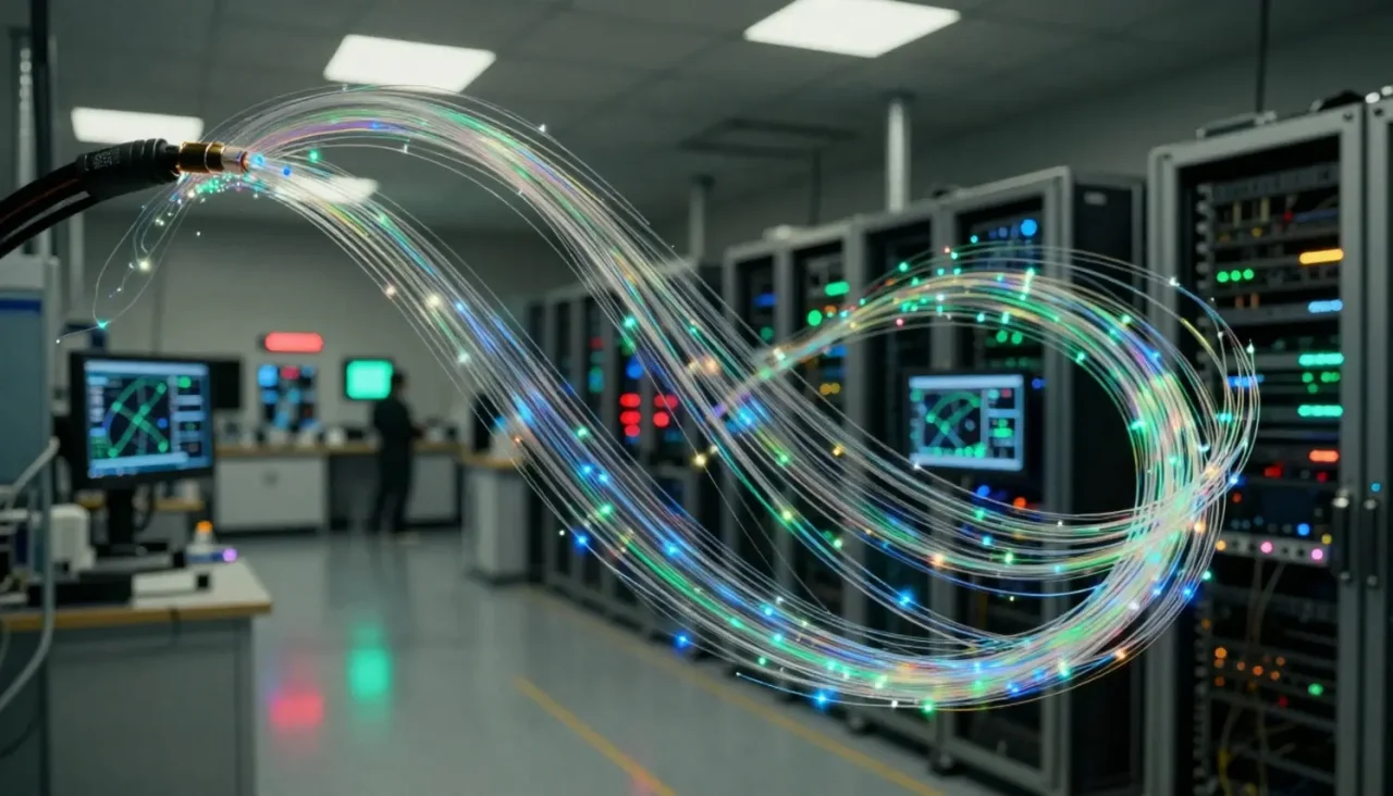 6G: Nova fibra óptica sem fio atinge velocidade impressionante