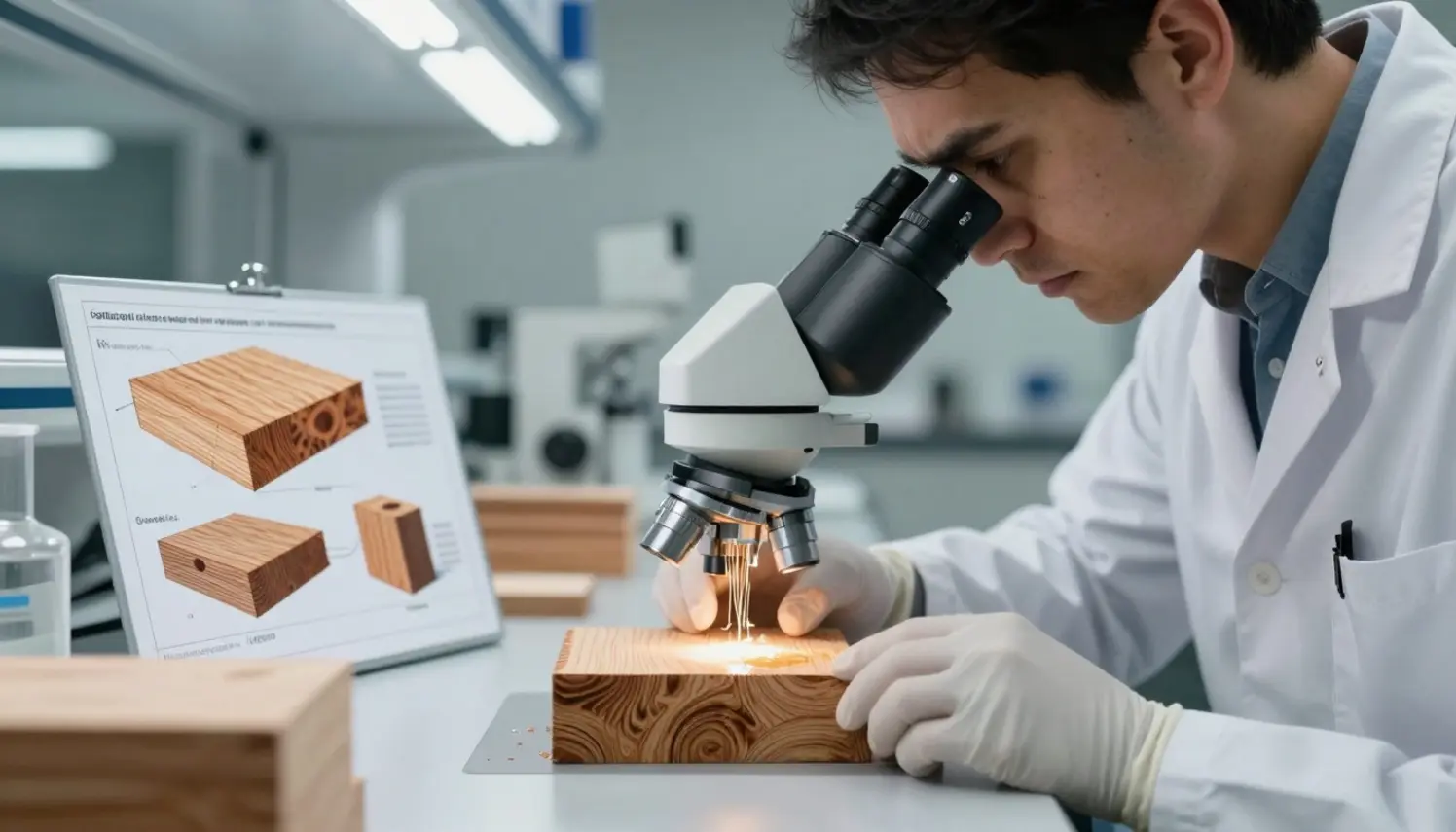 Madeira Superforte: Cientistas criam material para substituir o aço