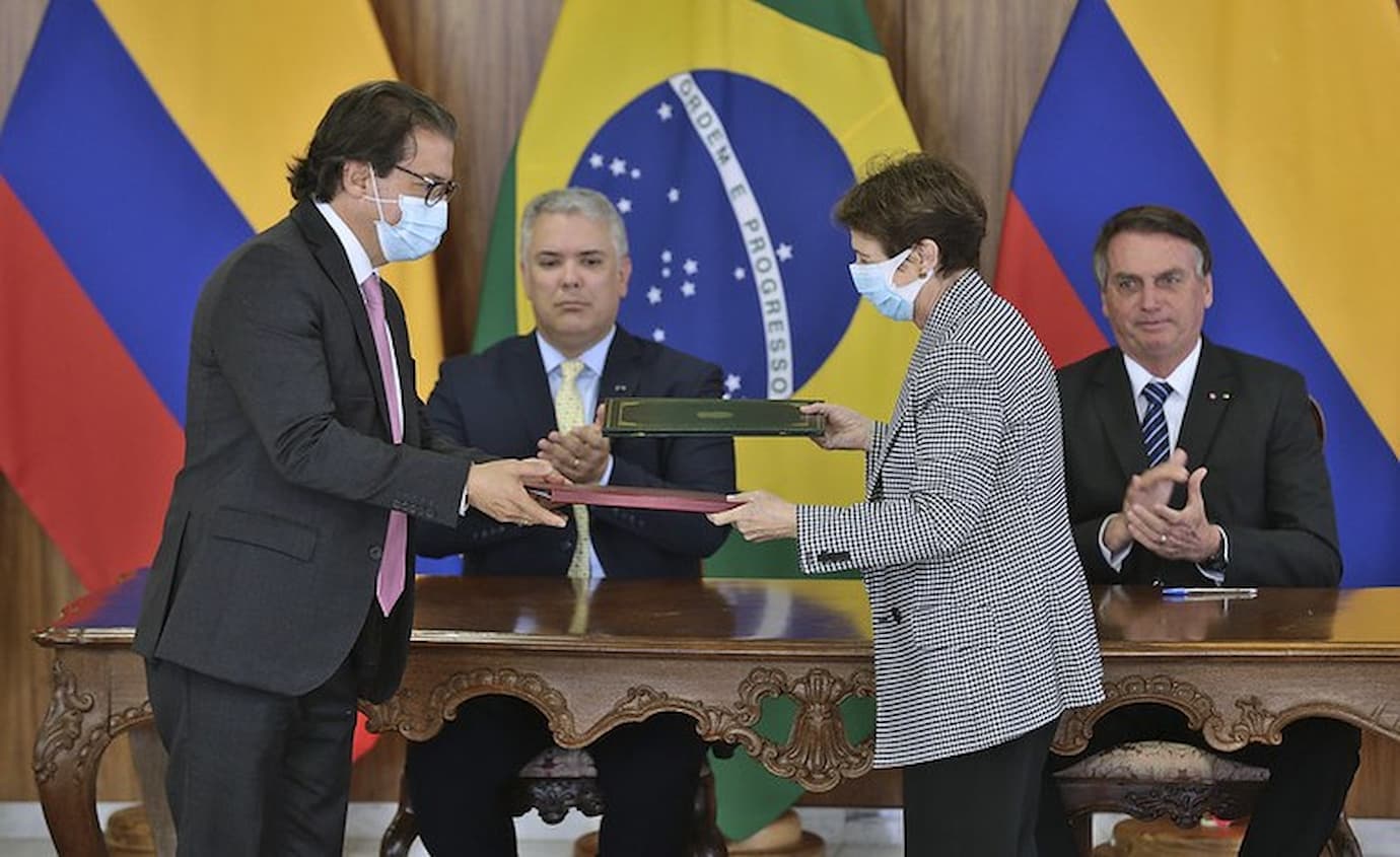 Brasil e Colômbia firmam acordo para melhorar na cooperação técnica agropecuária