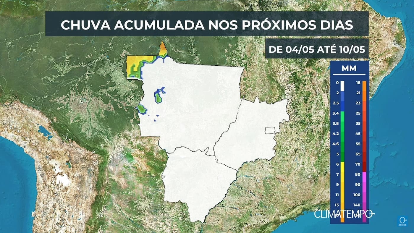 CLIMATEMPO 04 a 10 de maio 2021, veja a previsão do tempo em todas as regiões do BR