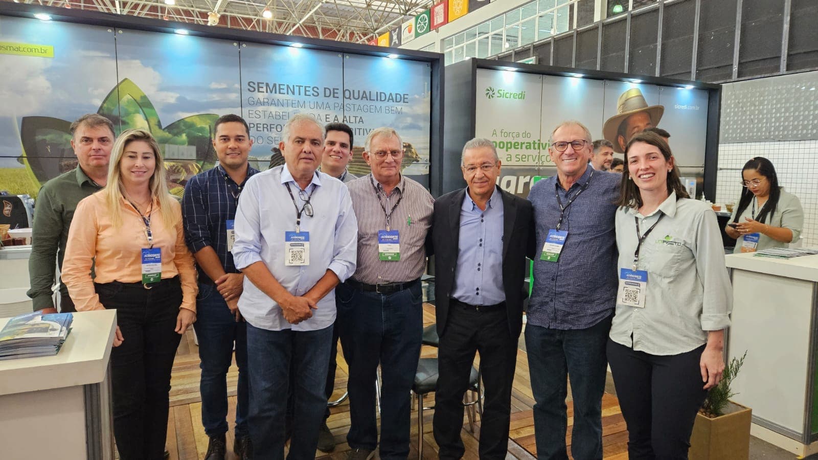 Entidades do setor de sementes marcam presença na Acricorte 2023
