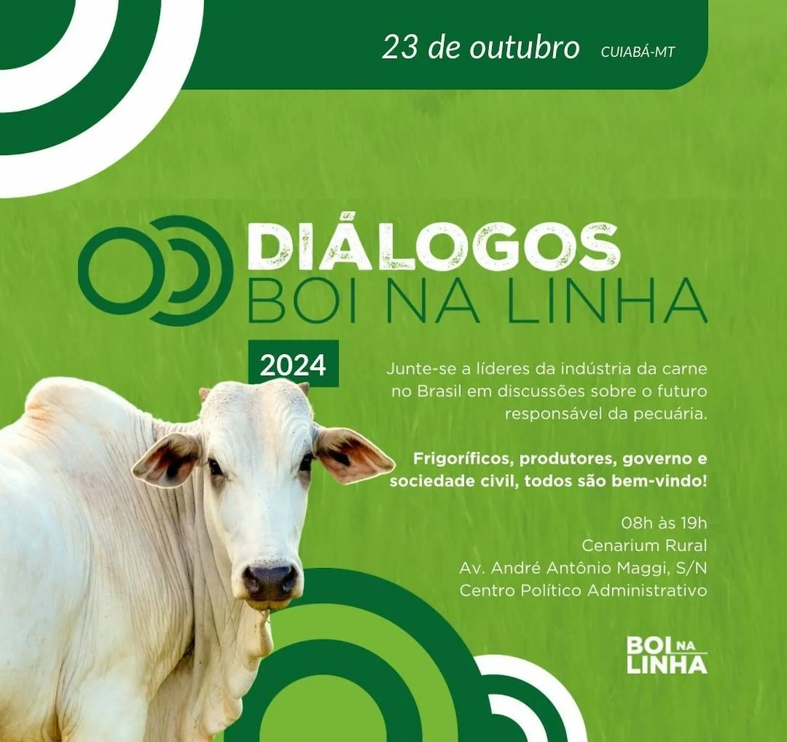 Diálogos Boi na Linha, 2ª Edição em Cuiabá-MT