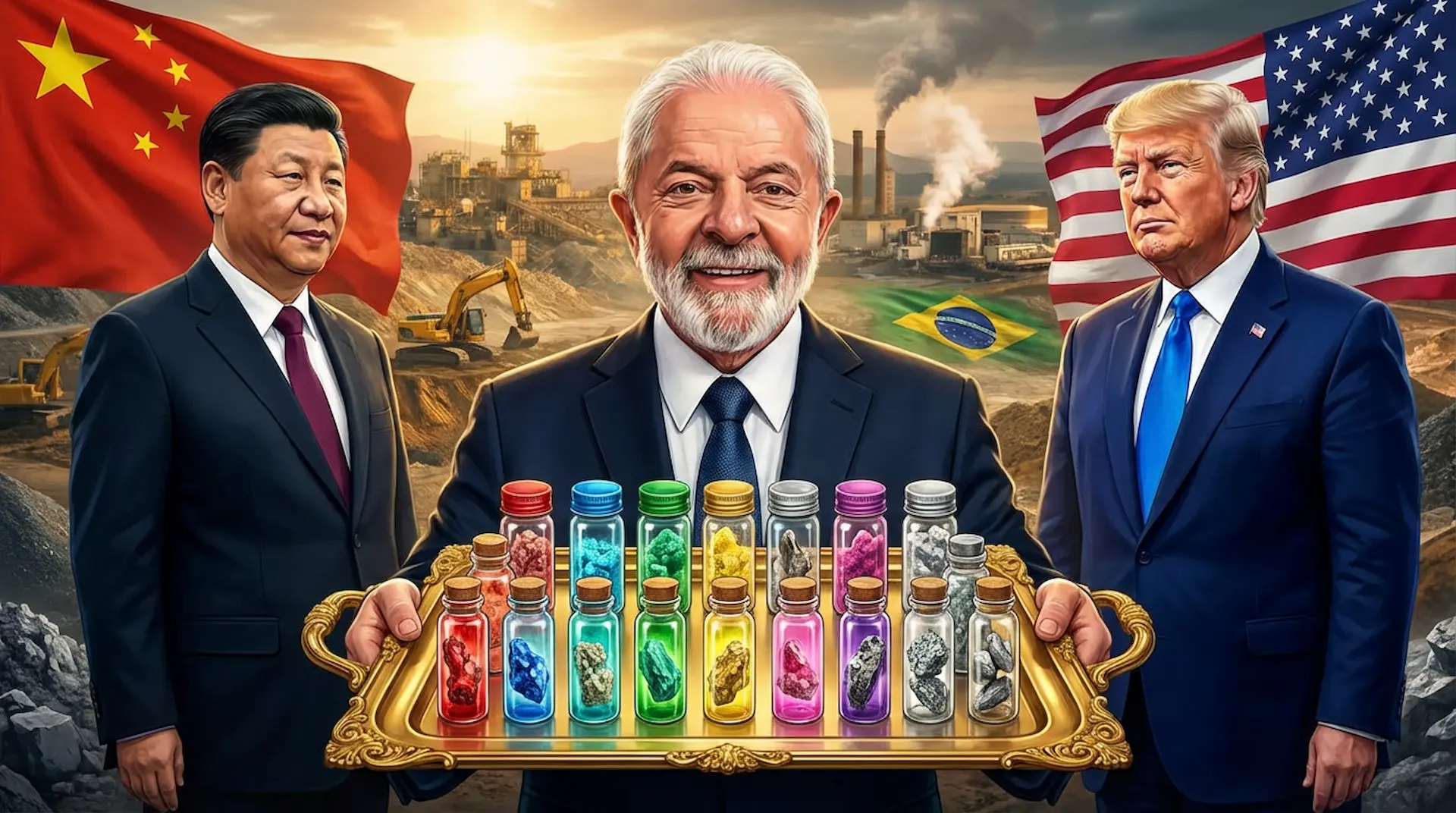 Ouro de 17 Faces: A batalha silenciosa pelas TERRAS RARAS brasileiras