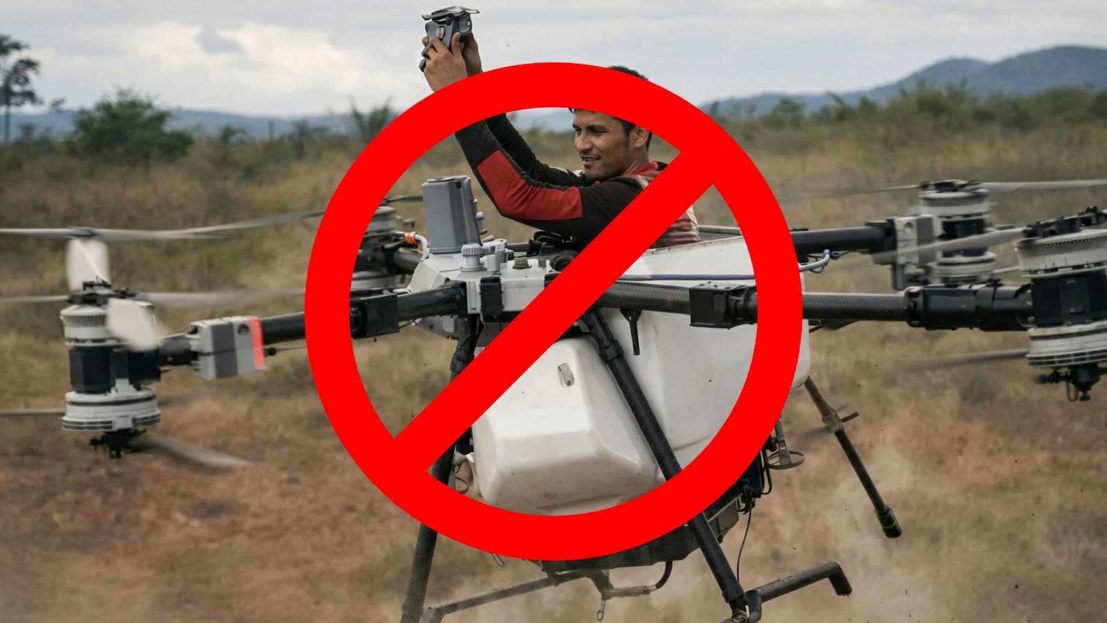 Deu Ruim: Piloto do Pará é denunciado por usar drone agrícola como helicóptero