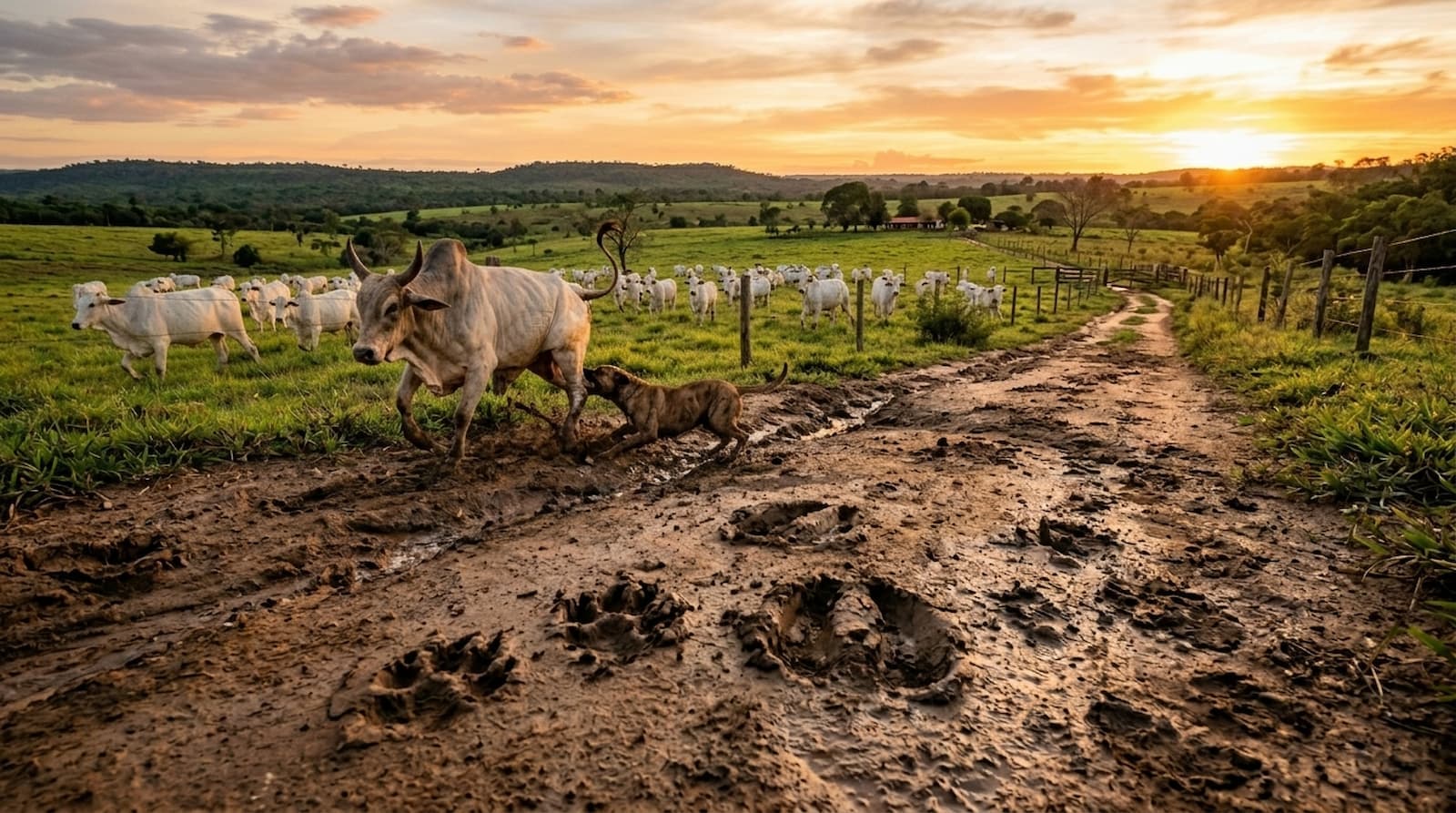 É Lei! Ataque de cães a gado em MT agora gera multa de até R$ 10 mil
