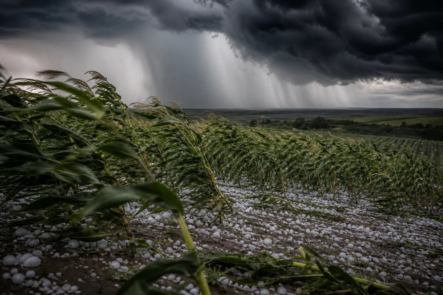 INMET alerta para tempestades com granizo em áreas produtoras nesta terça