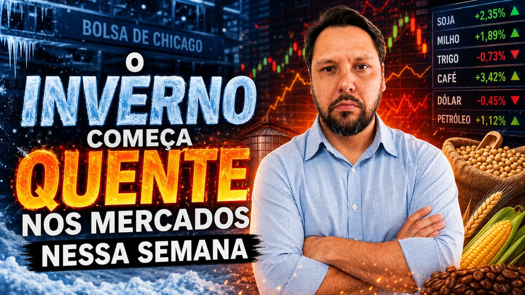 O inverno começa quente nos mercados nessa semana