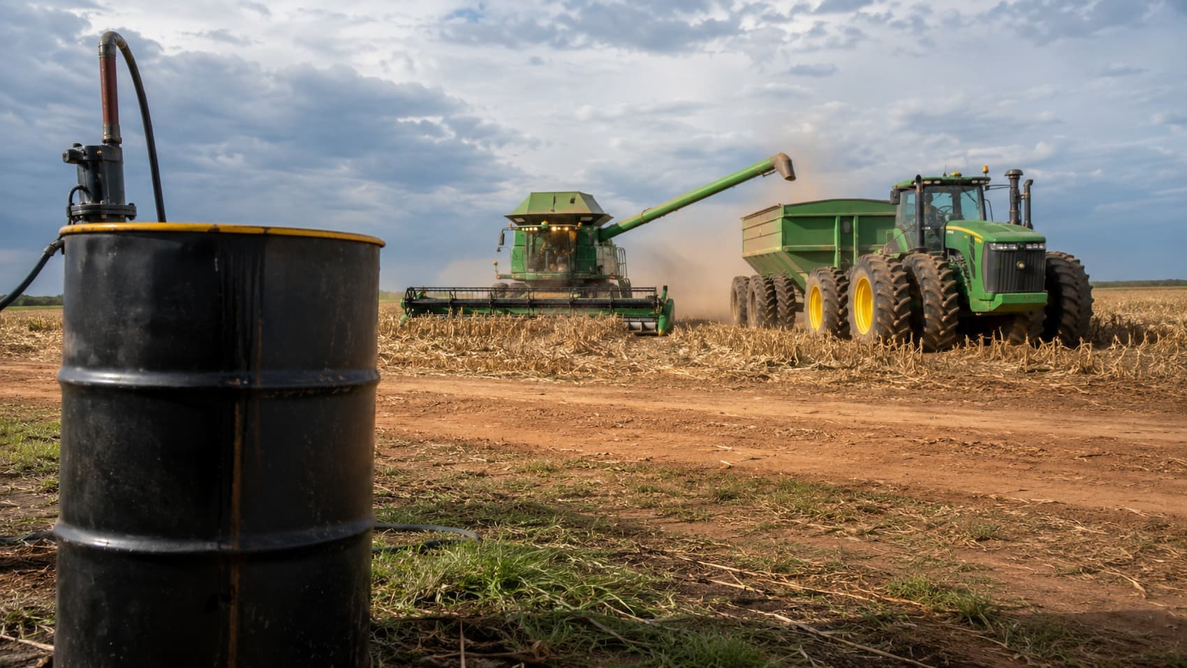 O Barril a US$ 93 e o peso das máquinas no campo, contrastes que ditam o ritmo do Mercado