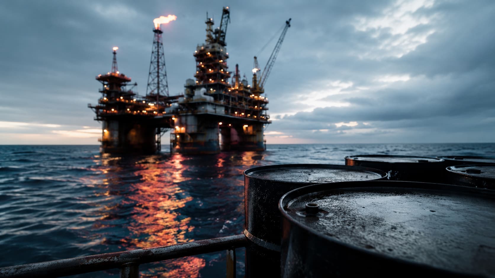 A explosão do petróleo a US$ 83 e a correção técnica em Chicago nesta terça-feira(14)