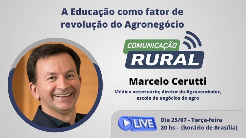 Podcast “A Educação como fator de revolução no Agro”, com Marcelo Cerutti