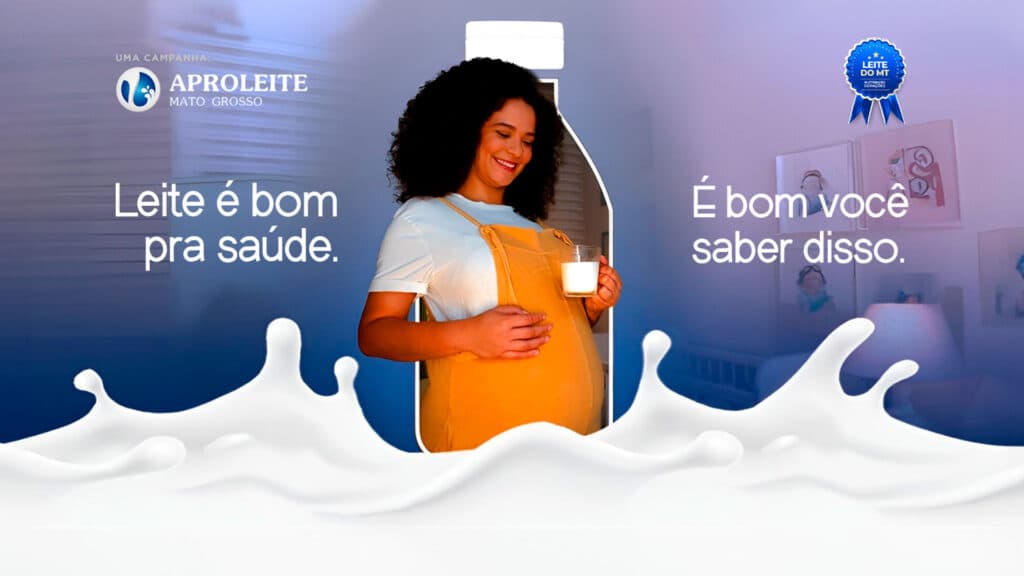 Aproleite lança campanha educacional “Leite é bom para a saúde. É bom você saber disso”