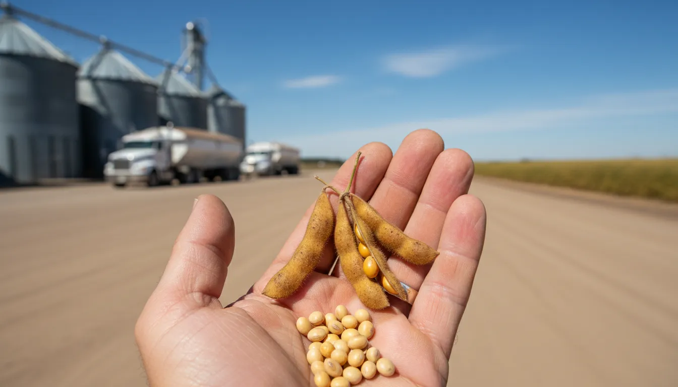 Alta do frete aperta margens da soja no Brasil em 2026
