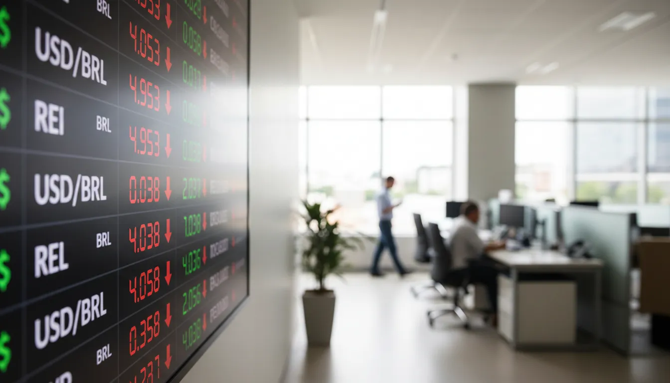 Dólar recua hoje e opera a R$ 5,37 após dados dos EUA