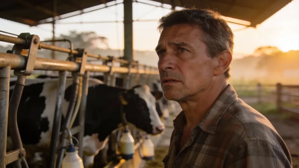Produtores de leite preocupados com a baixa nos preços, por isso