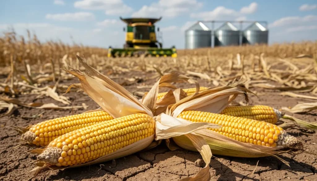 Milho sente a seca no Centro-Oeste e o preço reage aos poucos