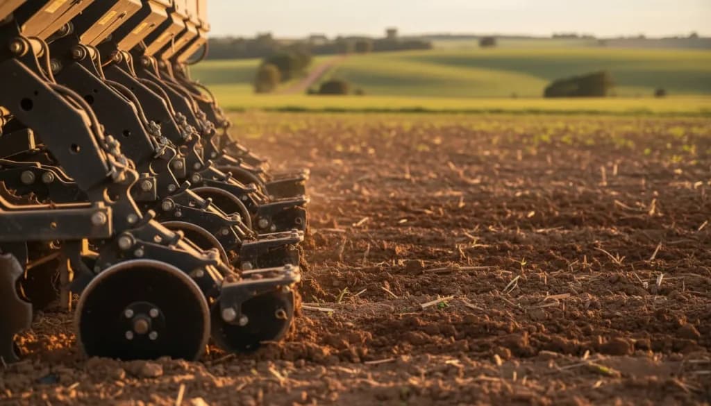 O detalhe das máquinas agrícolas que muda o plantio em terreno difícil