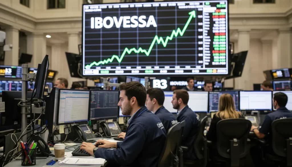 Petrobras e Vale puxam Ibovespa que sobe 1,13% nesta 4ª