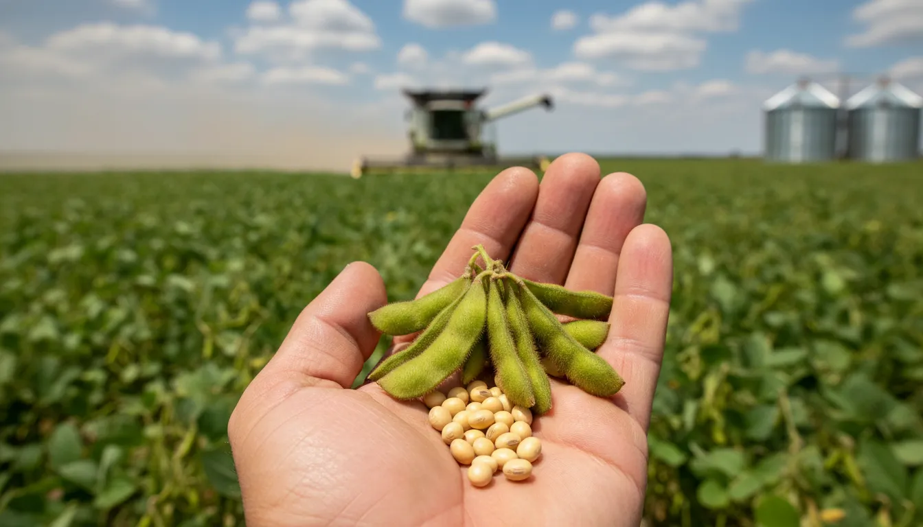 Soja sente Chicago e câmbio e mercado brasileiro reage