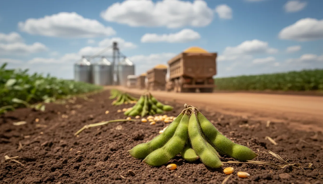 Soja sente peso do frete e trava margem do produtor