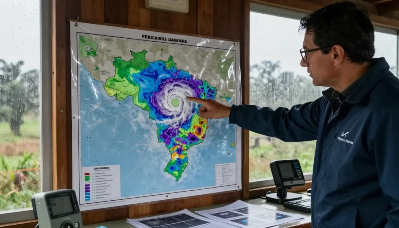 Ciclone e chuva forte: Alerta para o fim de janeiro