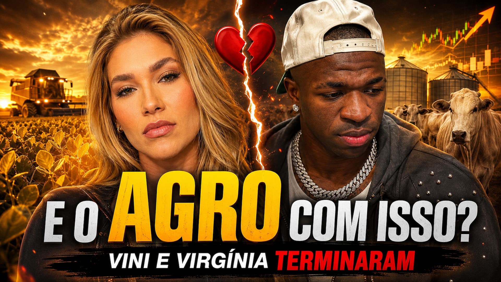 Vini termina com Virgínia. E o agro com isso