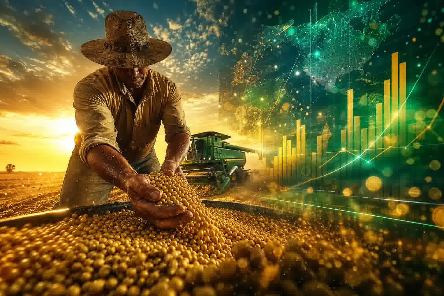 Soja aprofunda perdas em Chicago e o agro inicia a contagem regressiva para o plantio
