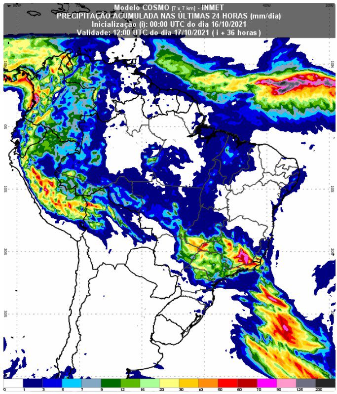 INMET alerta sobre tempestade, ventos fortes e granizo para 73 munic&iacute;pios em MT