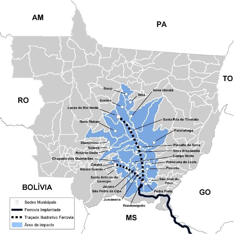 1&ordf; Ferrovia Estadual de MT