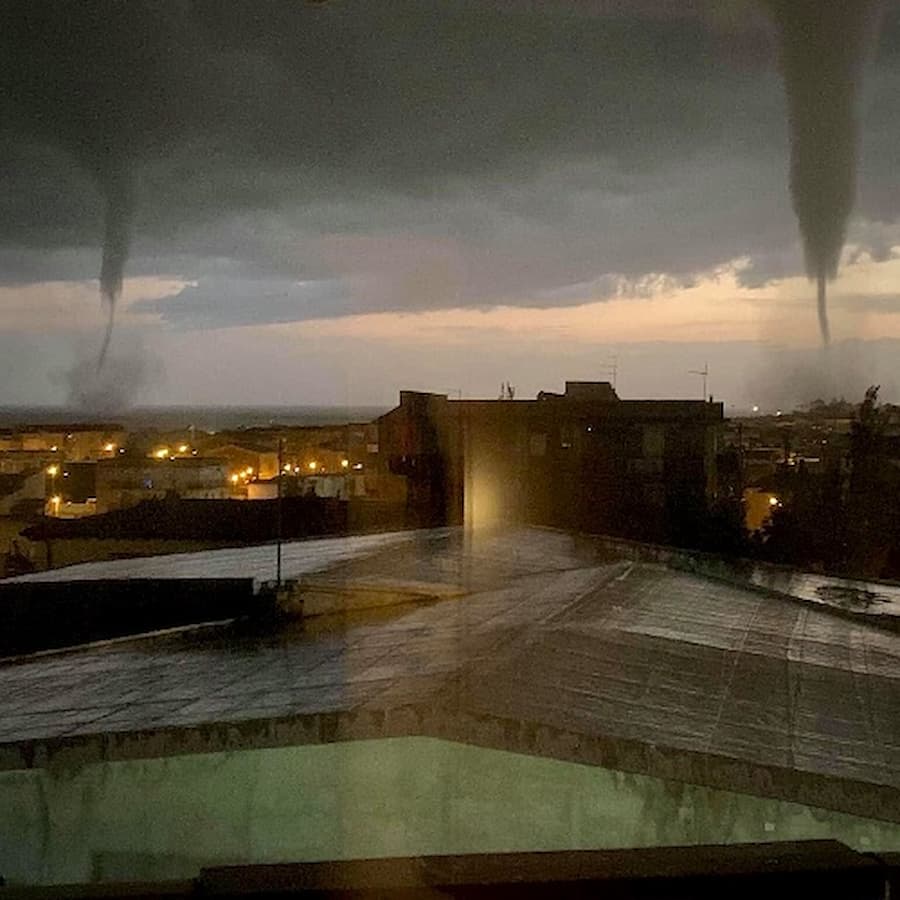 Tornado duplo apocal&iacute;ptico atinge a It&aacute;lia, veja as cenas impressionantes 