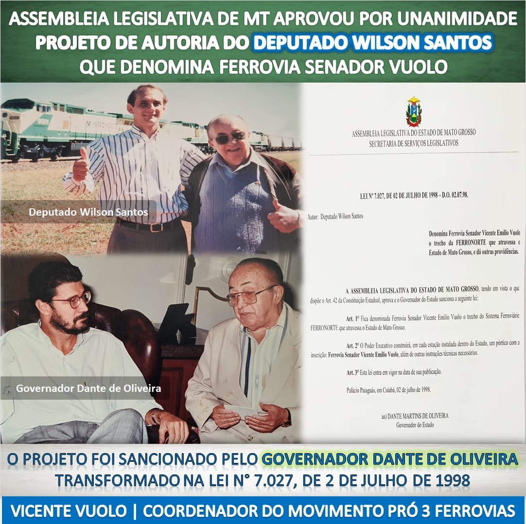 De carona no Trem do Vuolo: Nome escolhido para ferrovia em MT causa decep&ccedil;&atilde;o coletiva