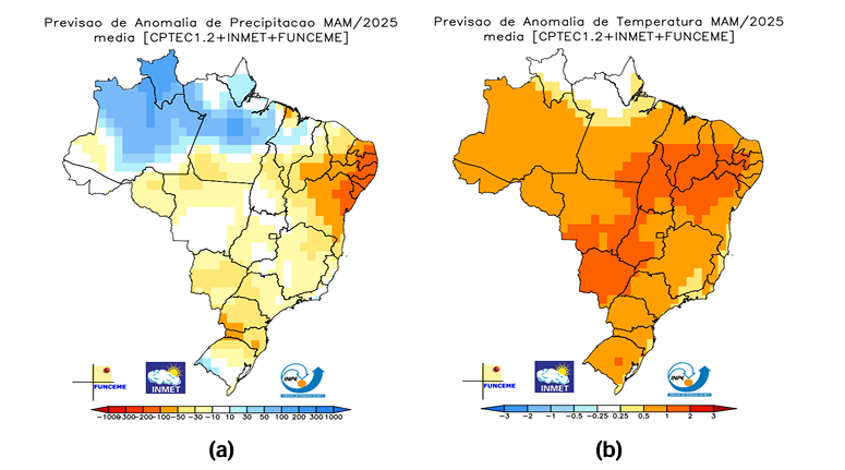 previsão do tempo