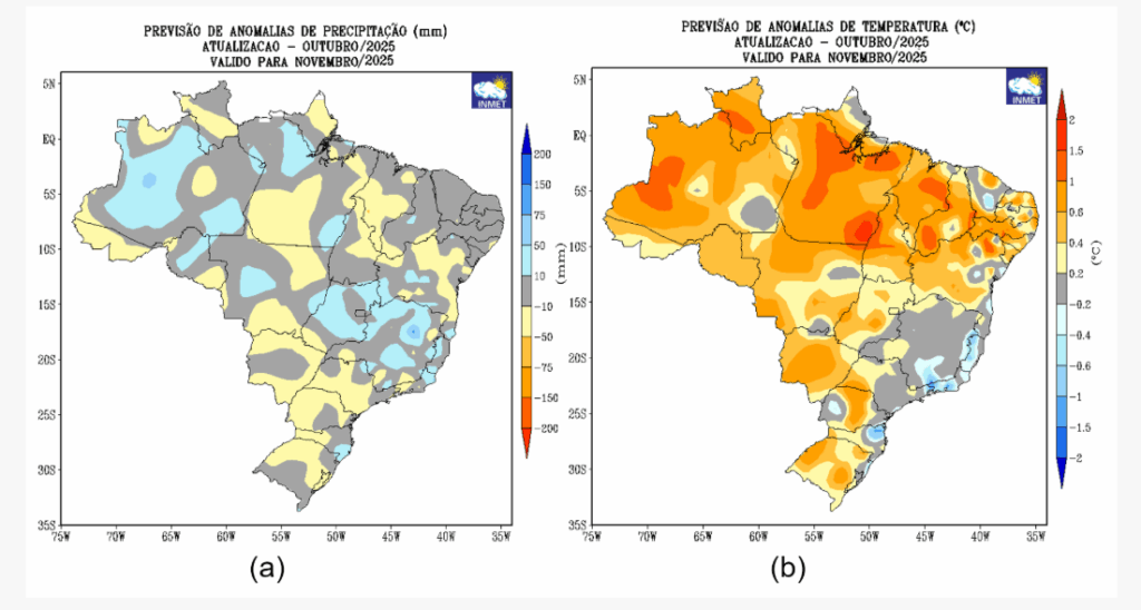 previsão do tempo