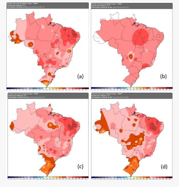 previsão do tempo