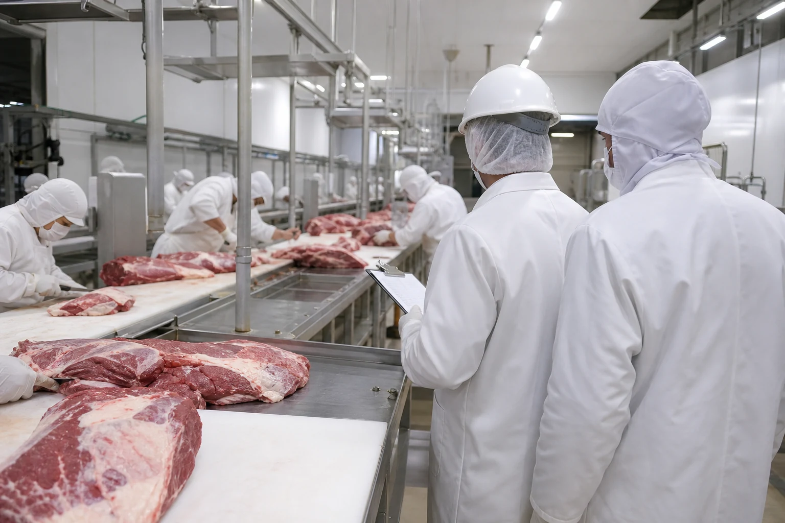 Frigorífico e controle sanitário na cadeia da carne bovina