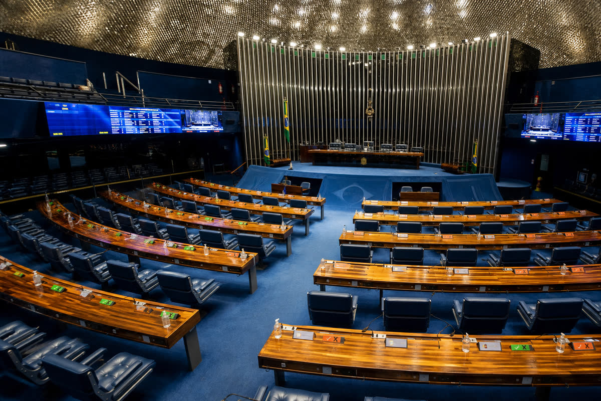 plenário do senado federal cae votação renegociação dívidas rurais