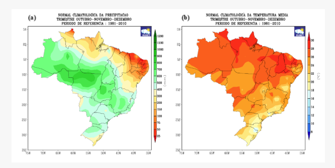 previsão do tempo