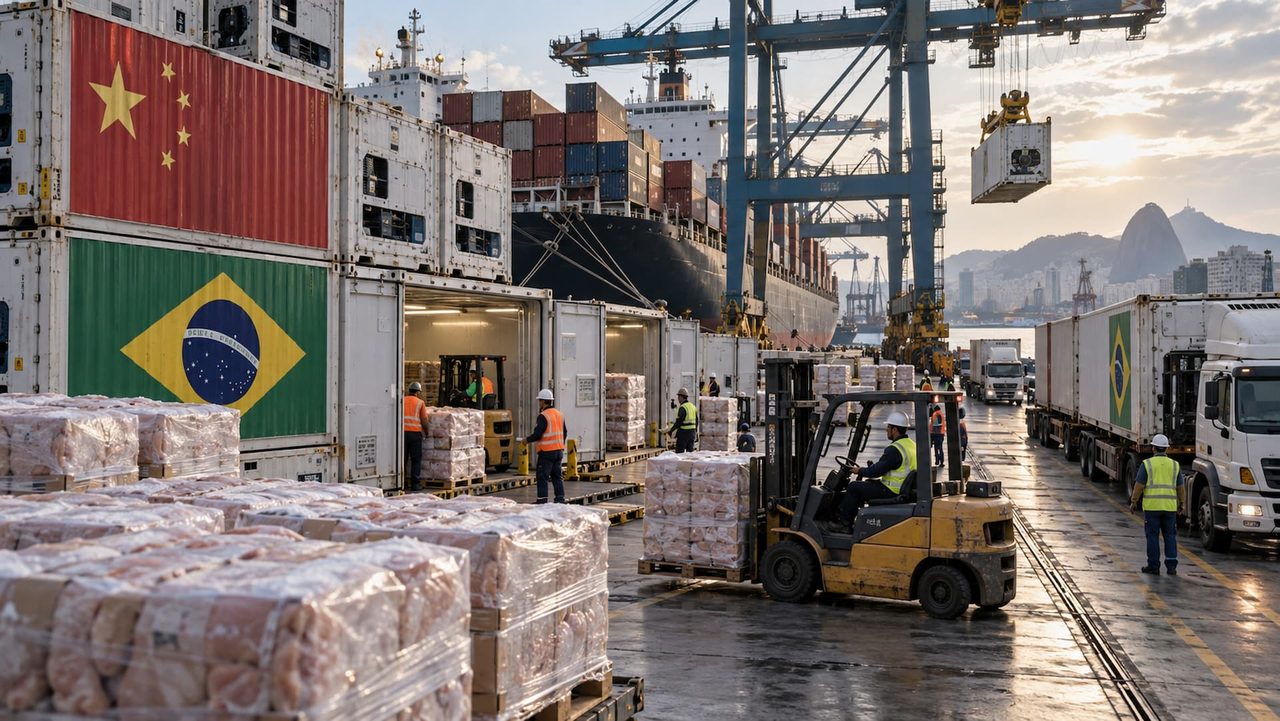 China exporta frango até 20% mais barato e ameaça mercado brasileiro
