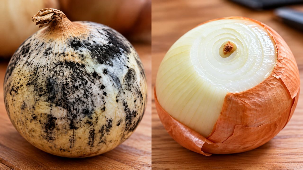 Pó preto na cebola não é sujeira, mas sim um fungo perigoso; O que a ciência tem a dizer