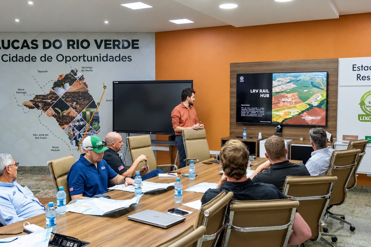 Sukup avalia instalação de fábrica em Lucas do Rio Verde, um dos maiores polos de armazenagem do Brasil